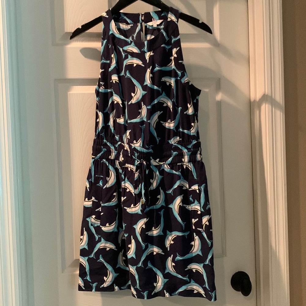 Dolphins!!! Crown and Ivy dolphin dress.